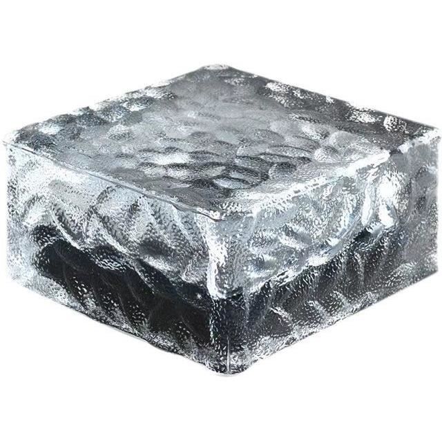 Cube de glace solaire GALIX G4475 - 4 LED - H10cm