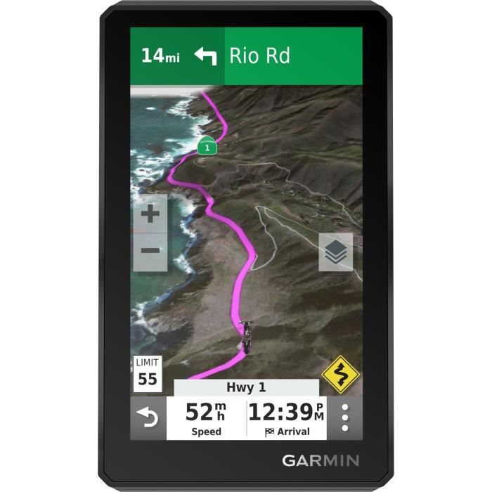 GPS moto tout-terrain Garmin Zumo XT - TFT couleur écran tactile - 32 Go - Bluetooth/Wi-Fi - Cartographie TOPO