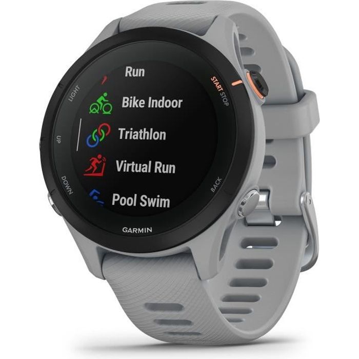 Montre connectée sport - GARMIN - Forerunner 255S - Grise