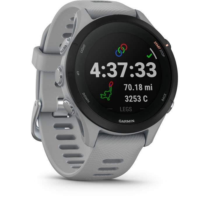 Montre connectée sport - GARMIN - Forerunner 255S - Grise