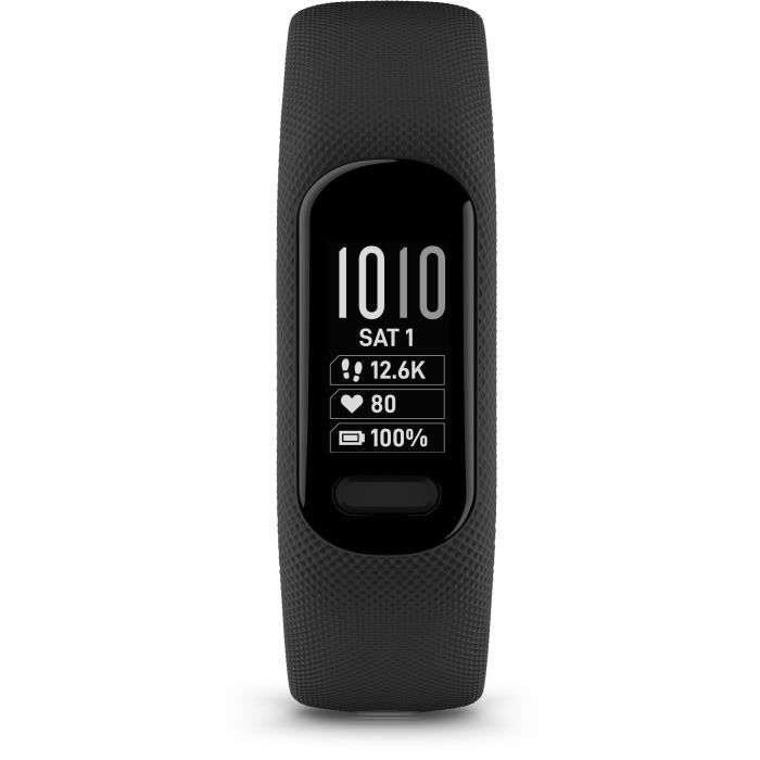 GARMIN Vivosmart 5 - Bracelet d'activité - Taille L - Noir