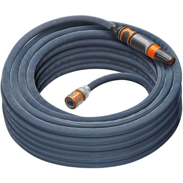 Kit tuyau LianoXtreme 20m - GARDENA - Résistance a la pression : 35 bar - Longueur : 20 m - Ø int. 13 mm