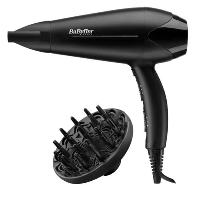 Seche-cheveux - BaByliss - D563DE Power Dry 2100 - Design Léger et Compact