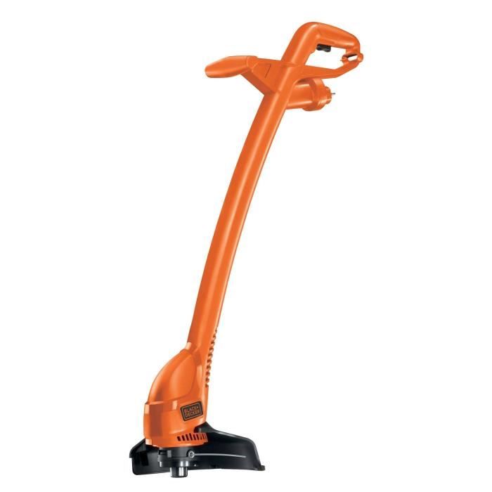 Coupe-Bordures Filaire BLACK+DECKER GL310 300W 25cm - Déroulement du Fil par Frappe au Sol