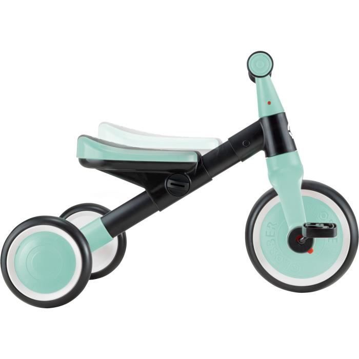 Globber - Tricycle LEARNING 2-en-1 Vert menthe