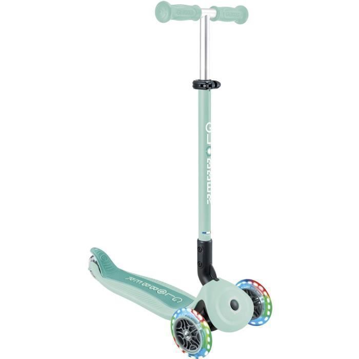 Globber - Trottinette évolutive GO-UP ACTIVE PLUS LIGHTS avec siege - Vert menthe