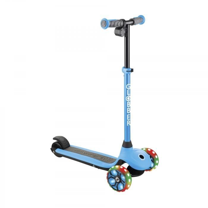 Globber - Trottinette électrique 3 roues E-MOTION 4 PLUS - Bleu ciel