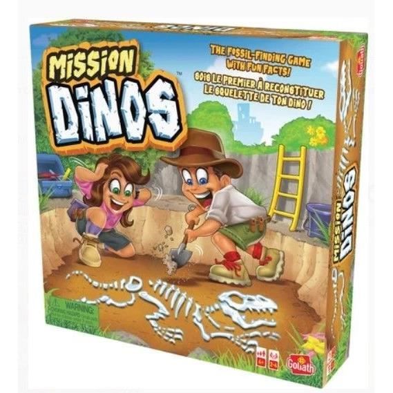 Mission Dinos - Jeu de plateau - GOLIATH