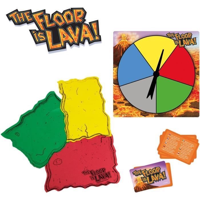 Floor is lava - Jeu de société - GOLIATH - A partir de 5 ans