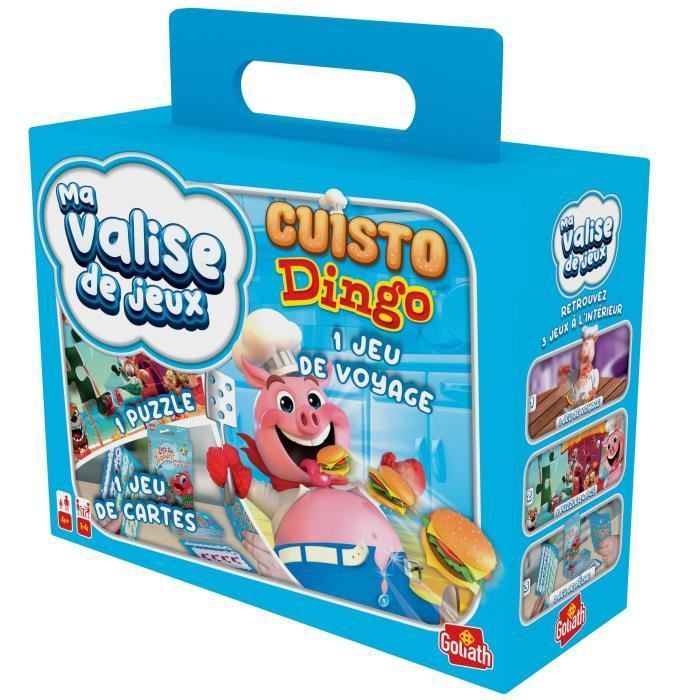 Valisette Multi Jeux 1-Cuisto Dingo Voyage GOLIATH