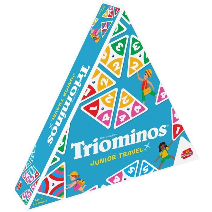 Triominos Junior Travel '24 - Jeu de société - GOLIATH