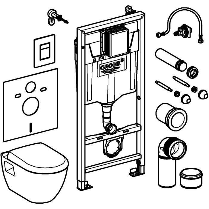 Pack bundle WC - 6l 1,13m - GROHE