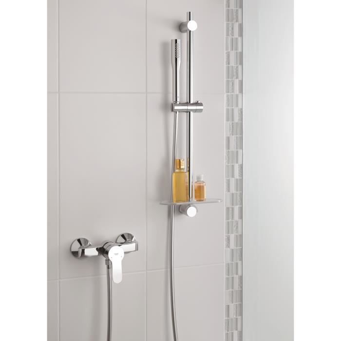 Pommeau de douche GROHE Vitalio Get Stick - 1 jet - technologie anti-brûlure et économie d'eau - chromé