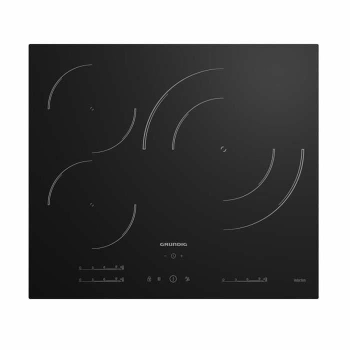 Plaque de cuisson induction GRUNDIG - 3 feux - 60 cm - GIEI627379PN