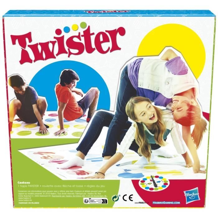 Hasbro Gaming - Twister - Jeu d'ambiance pour enfants - a partir de 6 ans