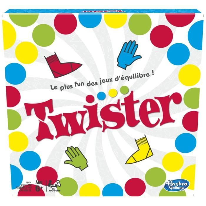 Hasbro Gaming - Twister - Jeu d'ambiance pour enfants - a partir de 6 ans