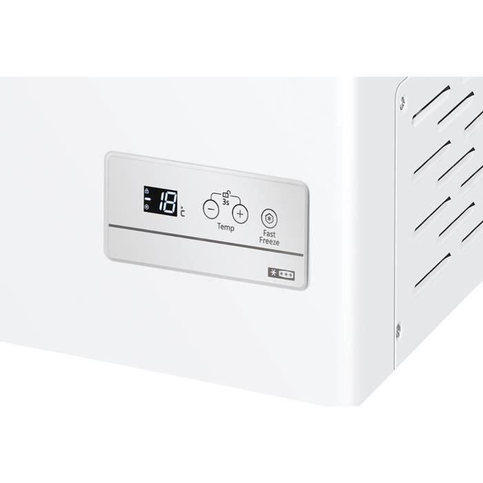 CONGELATEUR COFFRE - HAIER-   HCE200E - Classe E - 196 L - 39 dB - Blanc