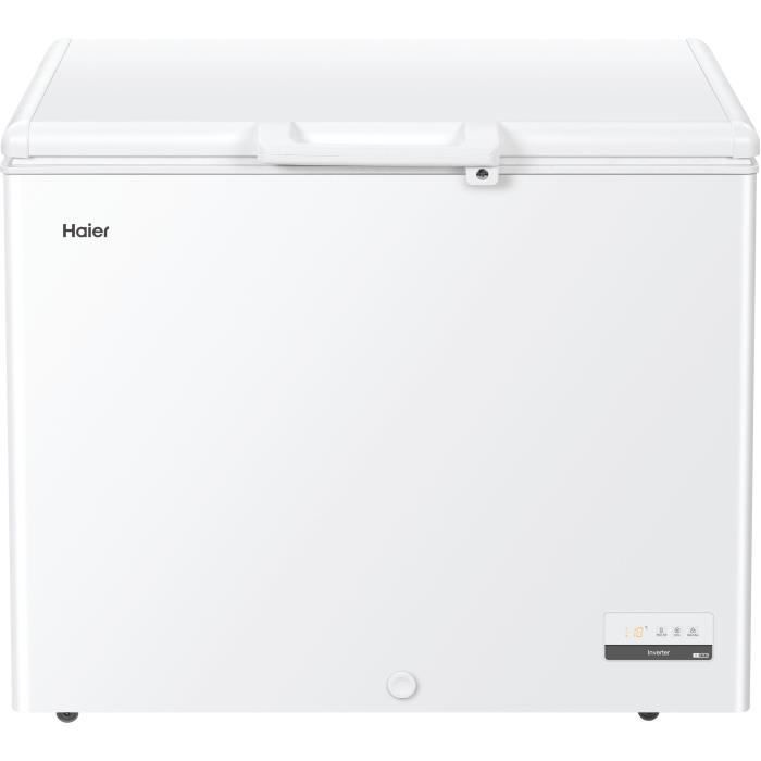 Congélateur coffre - HAIER - Series 5 HCE301E - Classe E - 300 L -  89,5 x 111 x 62 cm - Blanc