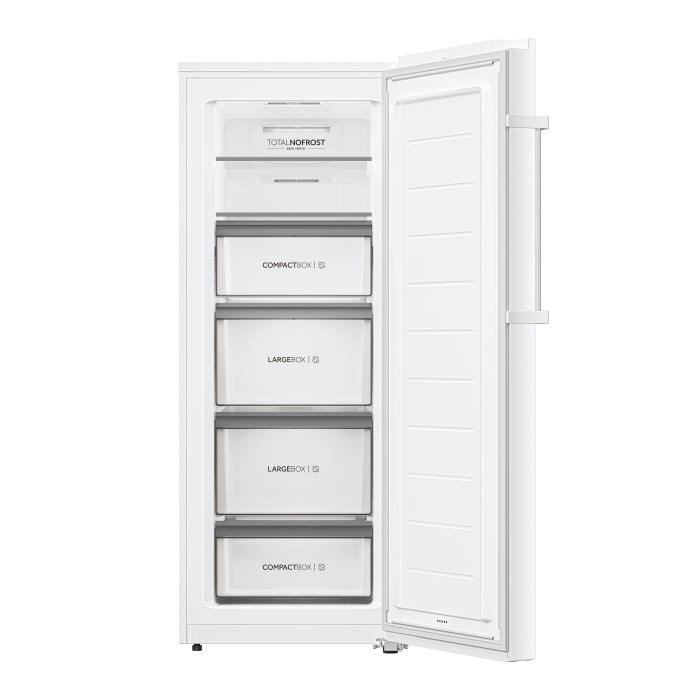 Congélateur armoire HAIER 226L - H4F226WEH1 - Series 3 - Total No Frost - Connectivité - classe E - blanc