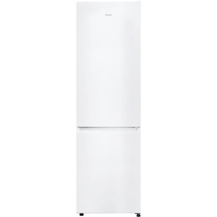 Réfrigérateur Combiné - HAIER - HDW1620DNPW - Classe D - 377 L - 200 x 59,5 x 65,8 cm - Blanc