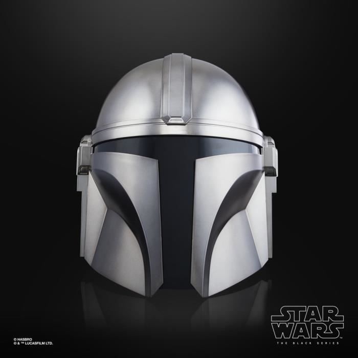 Casque électronique The Mandalorian, Casque premium pour cosplay, des 14 ans, Star Wars The Black Series