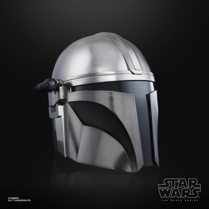 Casque électronique The Mandalorian, Casque premium pour cosplay, des 14 ans, Star Wars The Black Series