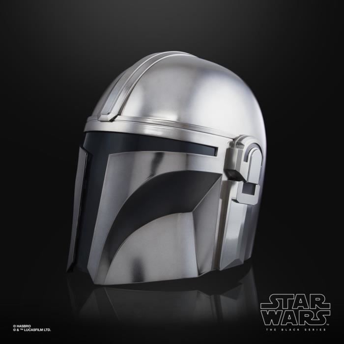 Casque électronique The Mandalorian, Casque premium pour cosplay, des 14 ans, Star Wars The Black Series