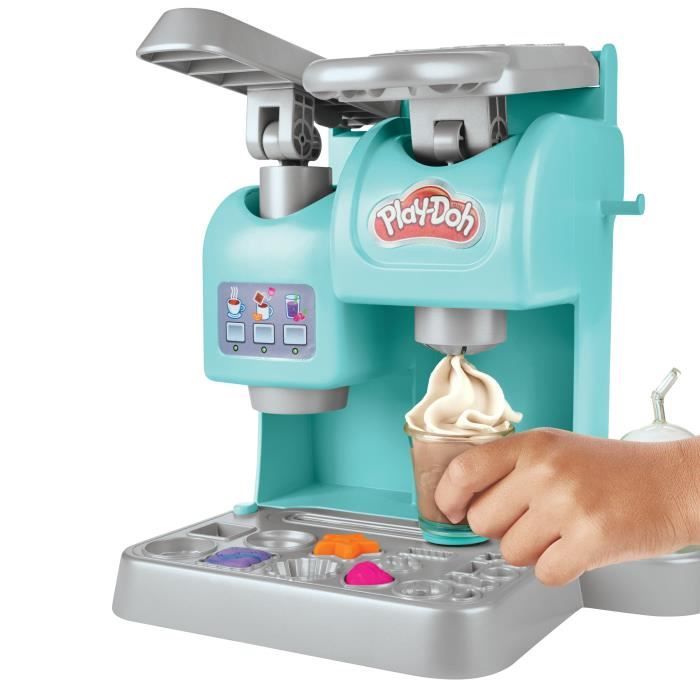 Play-Doh Mon super café, Pâte a modeler, Machine a café jouet pour enfants des 3 ans, Kitchen Creation