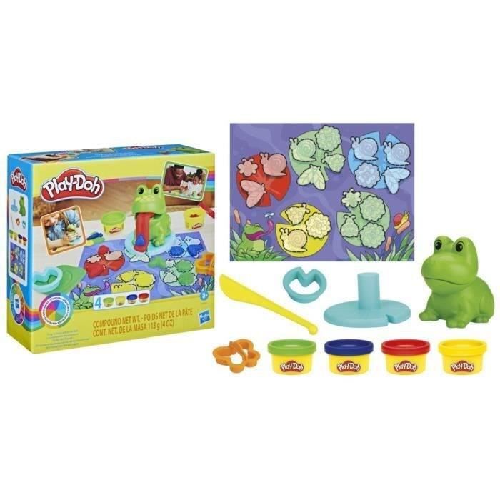 Play-Doh La grenouille des couleurs, Pâte a modeler, Jouet créatif pour enfant de 3 ans et plus