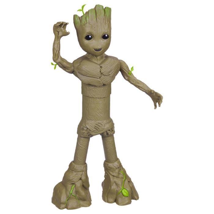 Figurine interactive Groot - HASBRO - I Am Groot Groove 'N Grow Groot - Grandit et danse - Multicolore