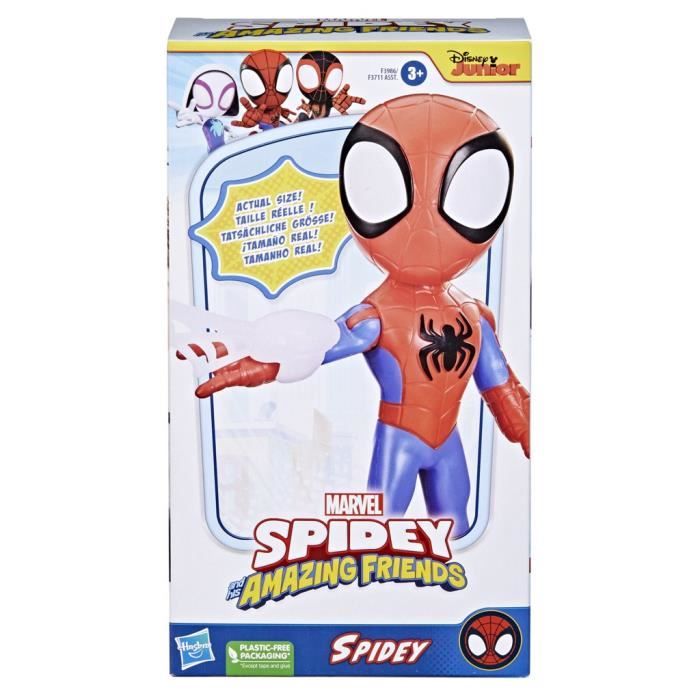 Figurine Spidey géante 23 cm - Marvel - Hasbro - Spidey et ses amis extraordinaires