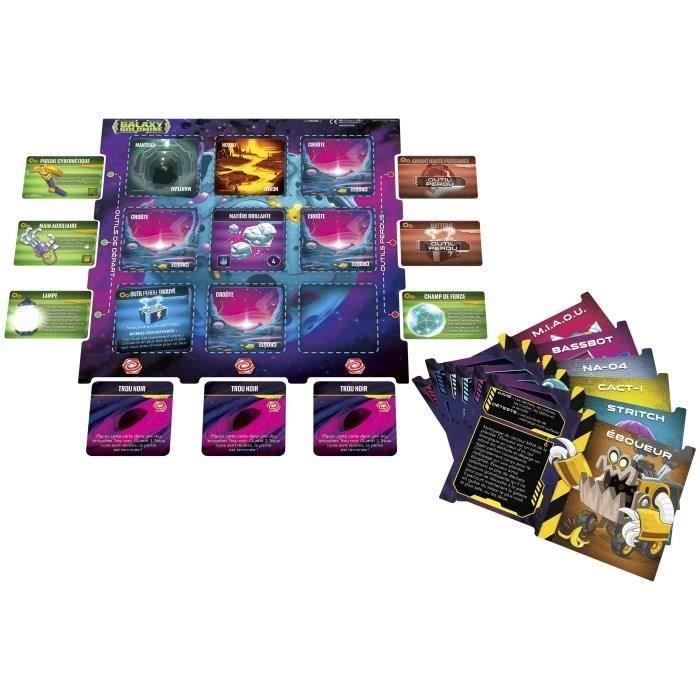 Galaxy Goldmine, jeu de cartes stratégique familial pour enfants, ados et adultes, jeux de cartes amusants pour la famille