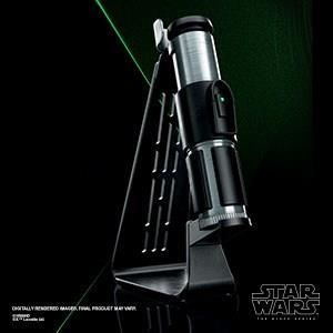 Sabre Laser électroniquede Yoda Premium Force FX Elite, Article de Cosplay pour Adultes, Star Wars The Black Series