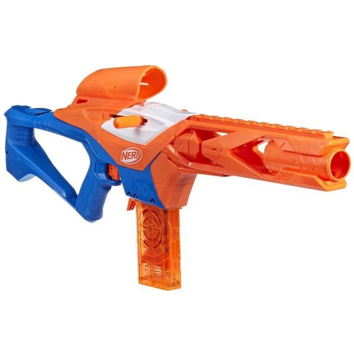 Nerf NSeries blaster Pinpoint a fléchette, 18 fléchettes, a partir de 8 ans