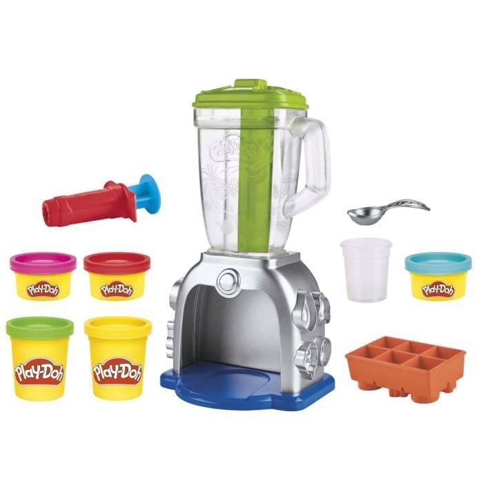 Play-Doh, Tourbillon de smoothies, jouet de cuisine factice avec pâte a modeler, loisirs créatifs pour enfants, Des 3 ans