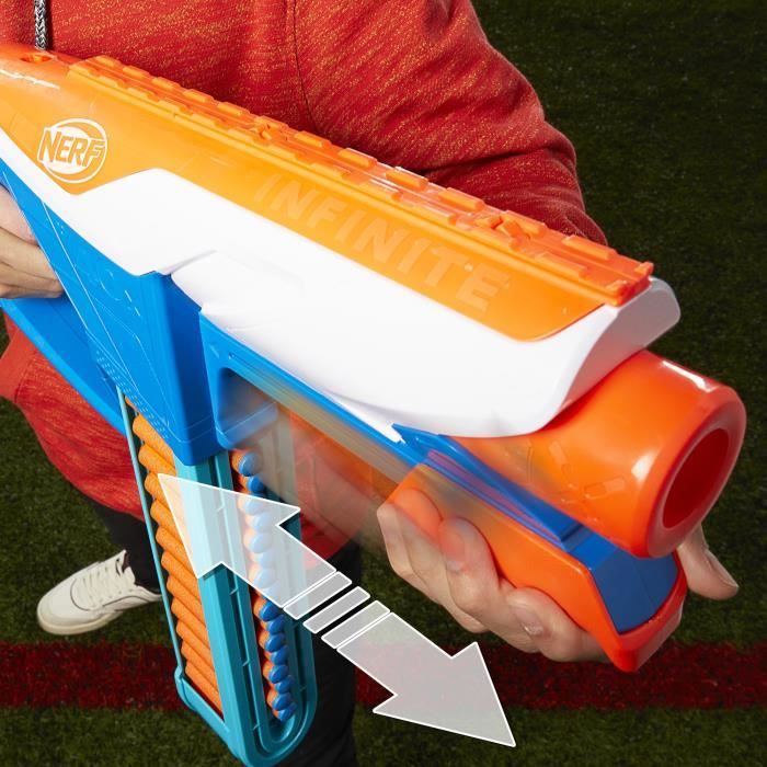 Nerf NSeries blaster Infinite a fléchette, 80 fléchettes, a partir de 8 ans