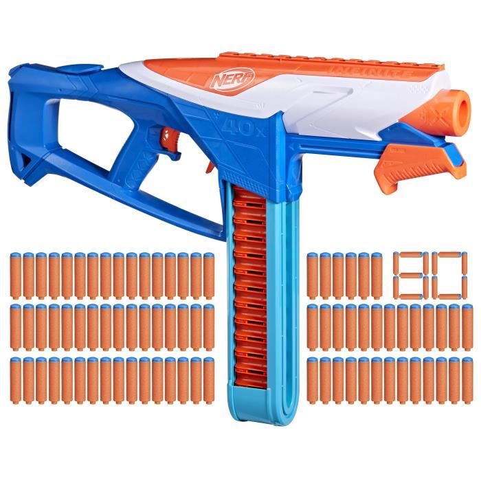 Nerf NSeries blaster Infinite a fléchette, 80 fléchettes, a partir de 8 ans