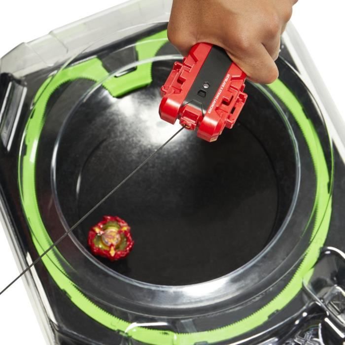 Beyblade X pack Soar Phoenix 9-60GF avec lanceur a corde deluxe, toupie a rotation droite, des 8 ans