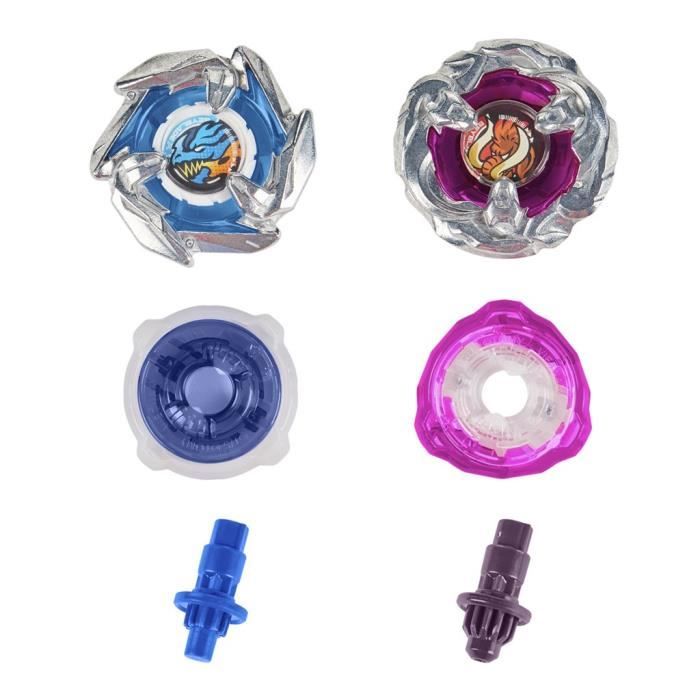 Beyblade X Set de combat Xtreme avec arene Beystadium, 2 toupies a rotation droite, 2 lanceurs, des 8 ans