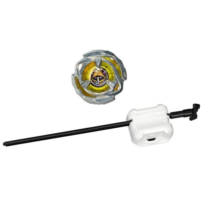 Beyblade X, Starter Pack Arrow Wizard 4-80B avec toupie de compétition a rotation droite de type endurance et lanceur, a partir de 8