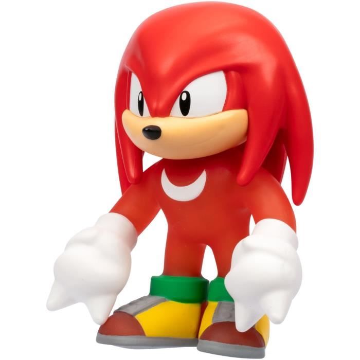 Knuckles Glow Surge 13cm - HERoeS OF GOO JIT ZU - SONIC - Figurine lumineuse et extensible