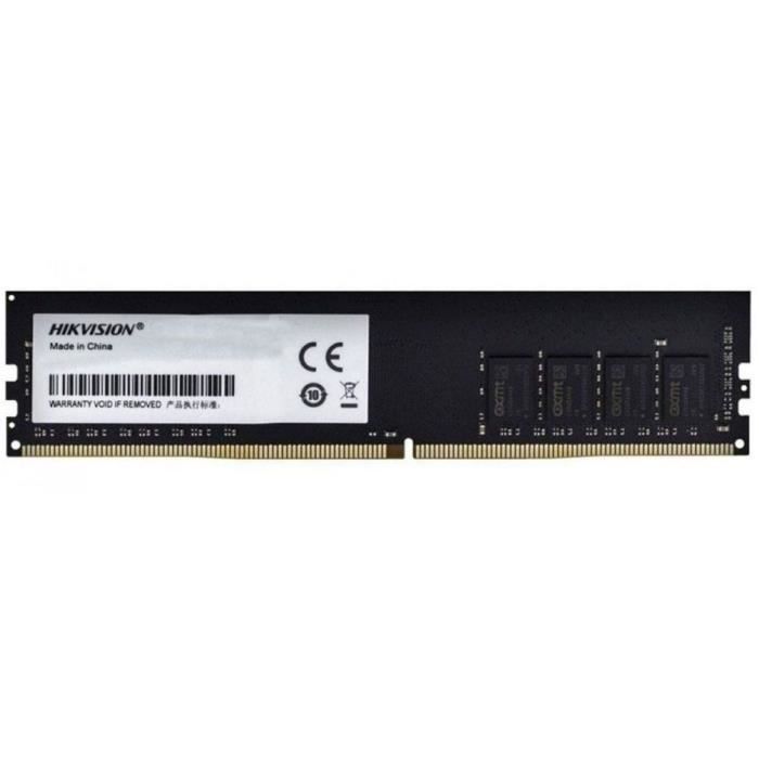 Mémoire RAM - HIKVISION - DDR4 16Go 3200MHz UDIMM, 288Pin, 1.35V, CL16/18