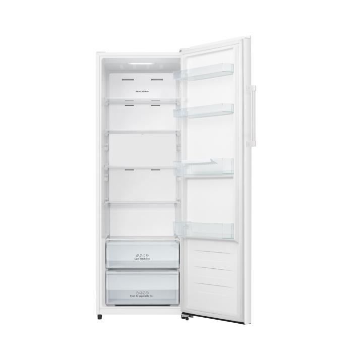 Réfrigérateur HISENSE - RL415N4AWE - 1 porte - 322 L - 64,7 x 62,8 x 180 cm- Blanc