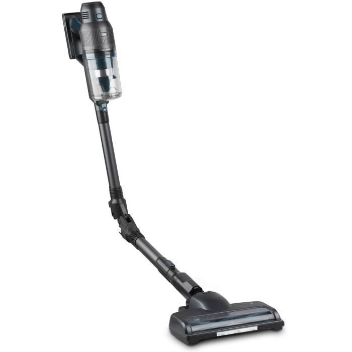 HKoeNIG PowerFlex+ UPX26 - Aspirateur Balai 2 en 1 sans Fil 220W - Pliable - Autonome jusqu'a 40 Min - Léger - 3 Puissances