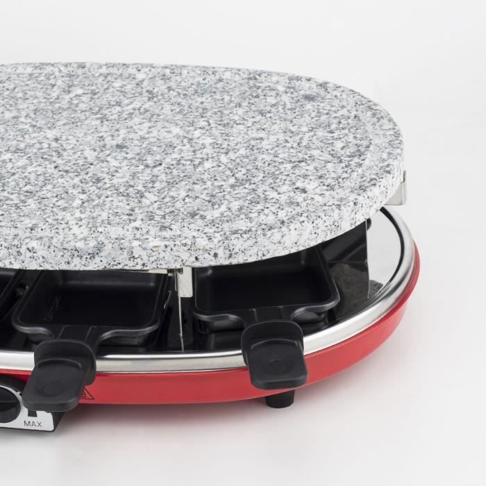 Appareil a Raclette 4 en 1 - 8 personnes - H.Koenig - RP418 - 1500 W