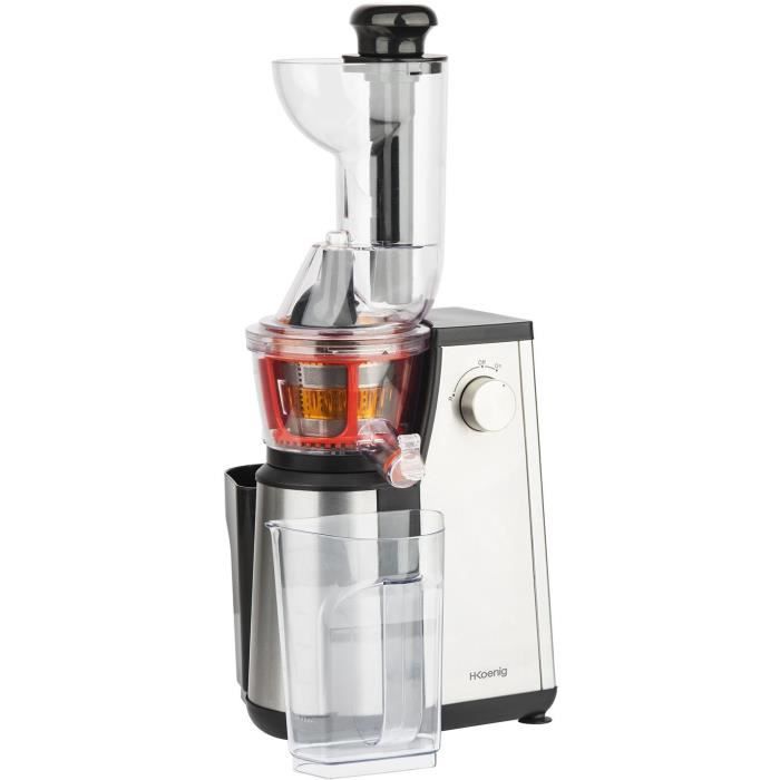 H.KoeNIG GSX18 - Extracteur de jus Extra large - Inox