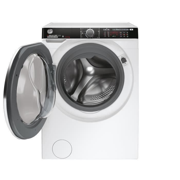 Lave-linge séchant HOOVER H-Wash&Dry 500 HDP 4149AMBC/1-S - 14 / 9 kg - Induction - 1400 trs/min - Connecté - Classe A - Blanc