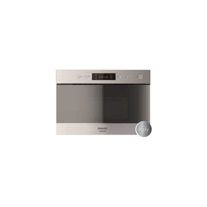 Micro ondes encastrable - HOTPOINT MN212IXHA - Inox - 22L - 750 W