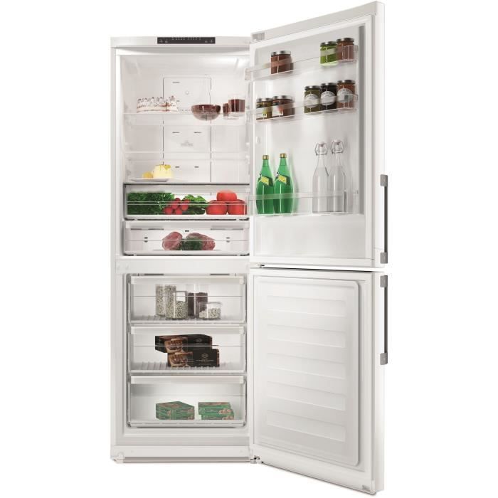 Réfrigérateur / congélateur bas combinés - HOTPOINT - HA70BI31W - 2 portes - Pose libre - 462 L (309 L+153 L) - No Frost