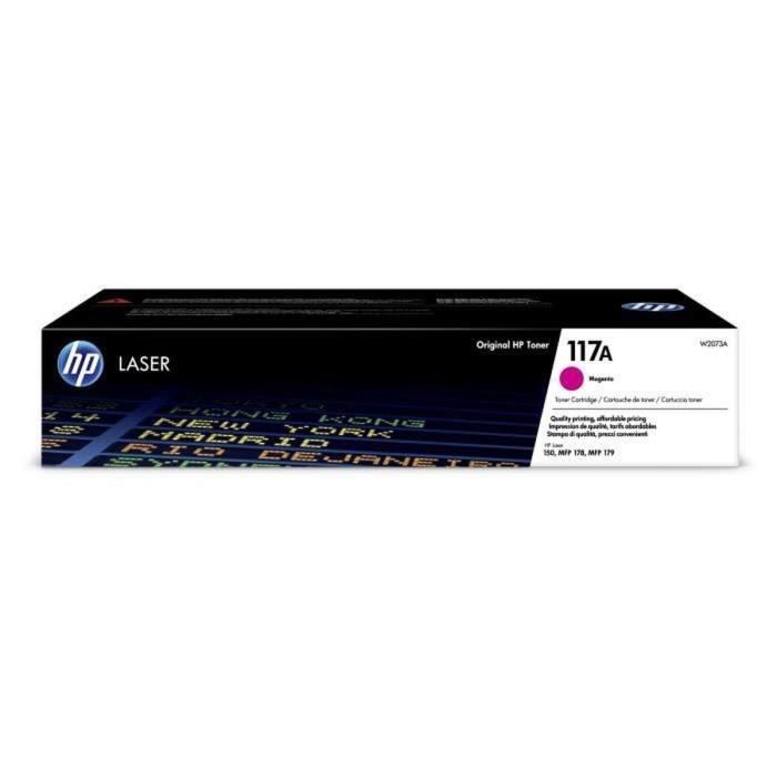 Cartouche de Toner Magenta Authentique HP 117A W2073A - HP Laser 150 / HP Laser MFP 178/179